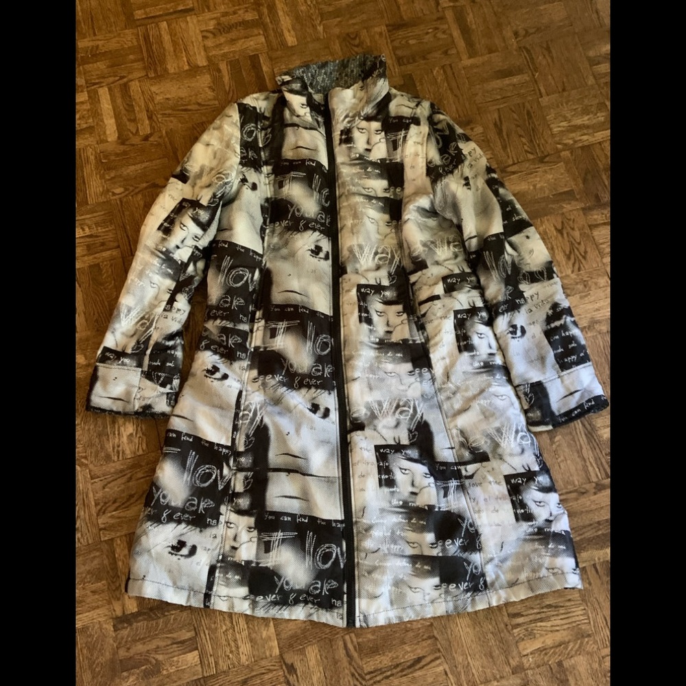 DESIGUAL double sided coat